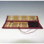 文山社毛筆製造-毛筆捲小30X26.5公分-內縫筆袋.附插銷收納快速方便