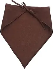 [Healeved] Kitchen Work Turban Has Chef Hat Small Restaurant Chef Hats Head Scarf for Men Kitchen Staff Apparel Head Scarf for Women Catering Caps Japanese Chefife Coffee Polyester Cotton
