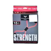 Resistance Band Strength Vitality Force Figure 8 Exercise Power Pull Up NIB