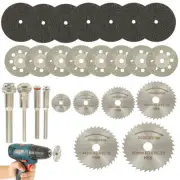 32pcs Mini Diamond Cutting Discs HSS Wheel Blades Set Drill Bit-For·Rotary·Tools