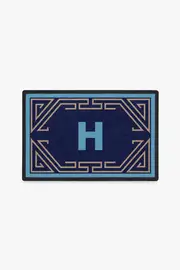 Jonathan Adler Easthampton Monogram H Doormat