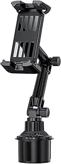 Cup Phone Holder for Car - Stable Cup Holder Car Phone Holder,Phone Mount Anti-Shock Secure Grip for Cell Phones Tablets Navigation Devices