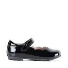 NEW Clarks Girls Audrey II Black Patent Mary Jane Shoe Size EU 35 D / AU2.5 Kids