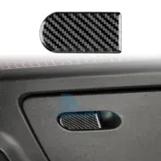 For Mini Countryman U25 2024 Black Carbon Fiber Passenger Toolbox Switch Sticker