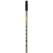 Feadog Nickel Irish Tin Whistle Key of D Penny Flute Made in Ireland
