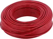NDNCZDHC BLVV-1x10 Electrical Cable 7 Cores Insulated Copper Wire 100 Meter Red Round Electrical Wire AC300V Flexible Wire Replacement