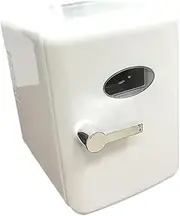 Generic Mini Fridge Skincare Fridge USB,Single Door,4L Multipurpose Refrigerator Compact for Food Cosmetic Makeup Home Car, White