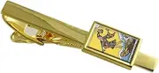 Select Gifts(セレクト ギフトス) Tarot Divination Card Gold Fooltone Tie Clip Engraved Message Box