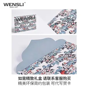 小絲巾Wensli新品真絲絲巾桑蠶絲領巾女小長條絲巾發帶小斜巾萬物【爆款特賣】