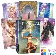 SPIRITUAL TAROT CARDS DECK AND BOOK SET LO SCARABEO BY TARIKA DI MAGGIO NEW