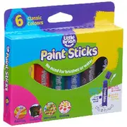 Little Brian Paint Sticks 6 Pack Classic