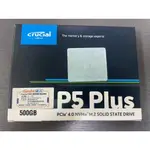 美光 P5 PLUS 500G M.2 2280 PCIE SSD 固態硬碟 全新品 蘆洲可自取📌自取價1799