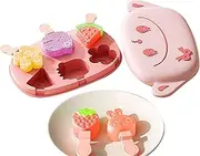 Silicone Ice Pop Molds - Ice Candy Pop Pouch | Cold Pastry Making Tools for Juice Beverages, Iced Dessert Accessories