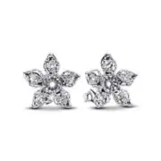 Pandora Stranger Things Demogorgon Stud Earrings 293573C01 - Sterling Silver, Cu