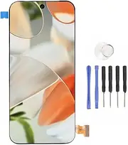 Phone Screen Replacement for 9 Pro XL, 6.8inch OLED LCD Display Touch Digitizer Assembly with Repair Tool Kit, Support Fingerprint Recognition, for GGX8B GZC4K GQ57S