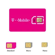 T-Mobile Prepaid Unlt'd Talk/Text/Data SIM Plans($10/$15/$25/$50/$60) - 60 Days.