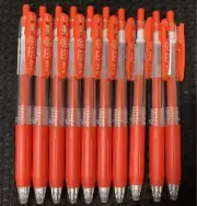 Zebra Ballpoint Pen SARASA Clip 0.5 Red x 10 #729b35