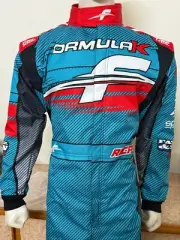 FORMULAK 2025 Go Kart Racing suit free (GIFT t-shirt) CIK/FIA Level 2 Approved