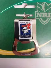 NRL Newcastle Knights Bottle Opener KeyRing Key Ring Rugby League Licensed Merch