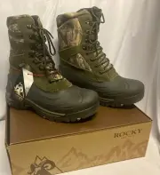 NIB! Rocky Jasper Trac RKS0664, 9" 2000G, Waterproof, Realtree APX,Size 9