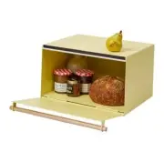 Home Bread Box Keeper Holder Container, Metal Bread Holder Saver, Slim Space Sav