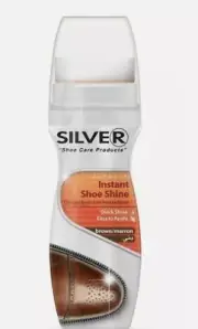 Silver Express Shoe Shine Liquid Polish, Leather Shoes & Accessories, 2.5 Fl. Oz