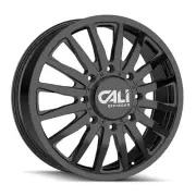 20x8.25 Cali Off-Road Summit Gloss Black Dually Front Wheel 8x200 (115mm)