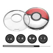 Pokes Ball Case Hard Shell Bag for Pokémon Go Plus +4 Silicone pads