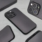 New Thin Carbon Fibre iPhone Case Apple Phone 11 12 13 14 15 16 Pro Max Plus Min