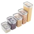 Rice Container Pantry Dry Goods Organization Kitchen Flour Sugar Storage Boxes