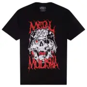 Metal Mulisha Men's Doomed Black Short Sleeve T Shirt (BLK)