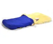 New 100% Genuine Lambskin Bowron Baby Cocoon Child Baby Stroller Fleece $160