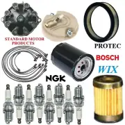 Tune Up Kit Filters Cap Wire Spark Plugs For CHEVY K10 PICKUP V8 5.7L 1970-1972
