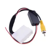 Backup Reverse Camera Adapter Cable Harness Fit For Nissan Factory Radio New