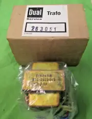 DUAL C 820 CASSETTE DECK POWER TRANSFORMER PT # 263-051 NEW IN FACTORY BOX