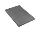 Double - Double Size Folding Foam Mattress Portable Bed Mat Dark Grey