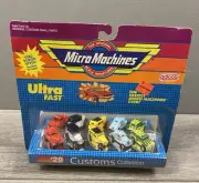 Micro Machines Ultra Fast #29 Customs Collection Scale Miniatures 1980’s Toys