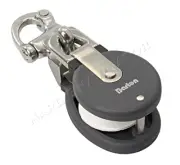 BARTON Snatch Block MINI with Snap Shackle Stainless Steel BRL 800Kg