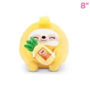 Sandy Dole Tropical Gold Pineapple Sloth ~ Series 2 Zuru Snackles Plush Mini Plu