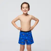 在飛比找Yahoo奇摩購物中心優惠-DADADO-暢遊一夏 110-130男童內褲(深藍) 品牌