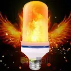 E26/E27 LED Flame Effect Fire Light Bulb E27 Simulated Nature Flicker Lamp Decor