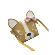 2Pcs Lovely Kids Mini Shoulder Sundries Bags Girls Cute Dog Design Handbag High Quality Crossbody Candy Wallets Storage Bags
