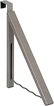 Fruusv Clothes Drying Rack, Foldable Wall Hanger, No Drill Drying Rack, Space-Saving Clothes Rail, Foldable Laundry Rack, Wall Mounted Hanger, Balcony Clothes Rail for Balcony, Laundry, Bathroom