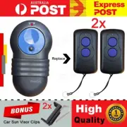 2 x Merlin M802 Blue Compatible Garage Door Remote Control Prolift 230T/430R New