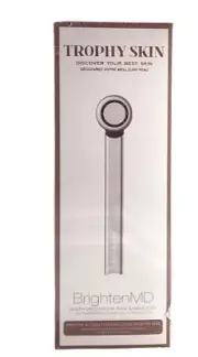Trophy Skin Brighten MD Microcurrent Facial Device & Red Light Therapy MSRP$100
