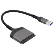 5Gbps USB 3.0 Type-A to for 2.5" Hard Disk Driver SSD SATA 22 Pin Adapter Cable