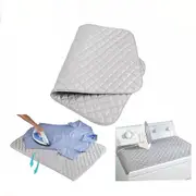 Portable Press Ironing Mat Felt Pad Pressing Mats Compact Portable Travel Dryer