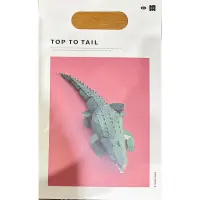 在飛比找蝦皮購物優惠-創意手作動物紙模型 鱷魚摺紙 象皮紙