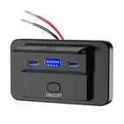 Safe and Reliable USB Car Charger Socket with Reverse Polarity Protection