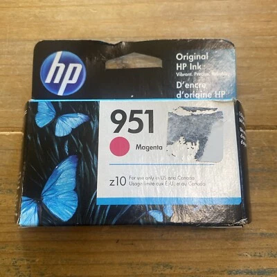 HP 951 Original Ink Cartridge Magenta CN051AN#140 (October 2021 Package Date)